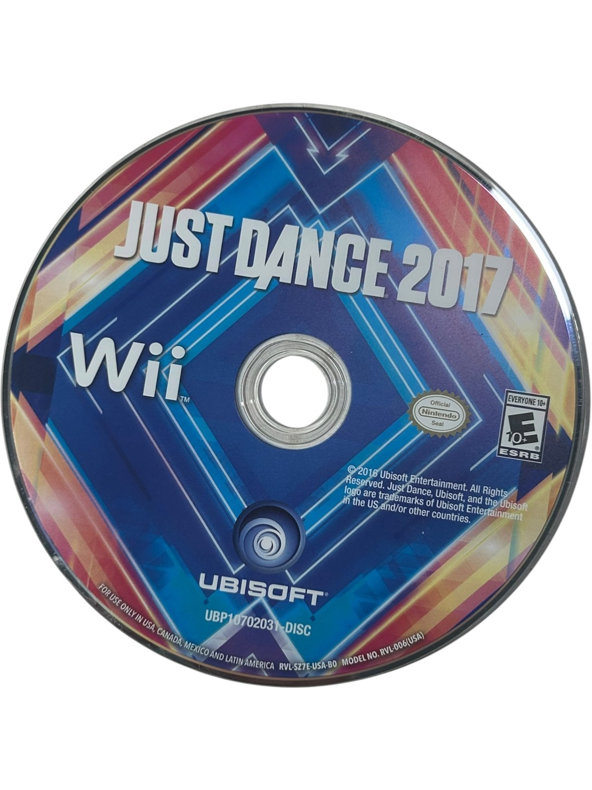 Nintendo Wii Just Dance 4 Bundle White With Just Dance 2017
