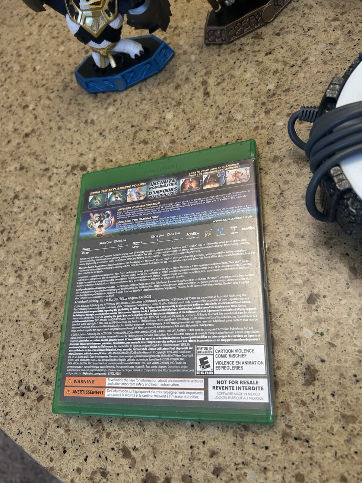 Activision Skylanders Imaginators Xbox One w/ Portal, King Pen WORKING TESTED