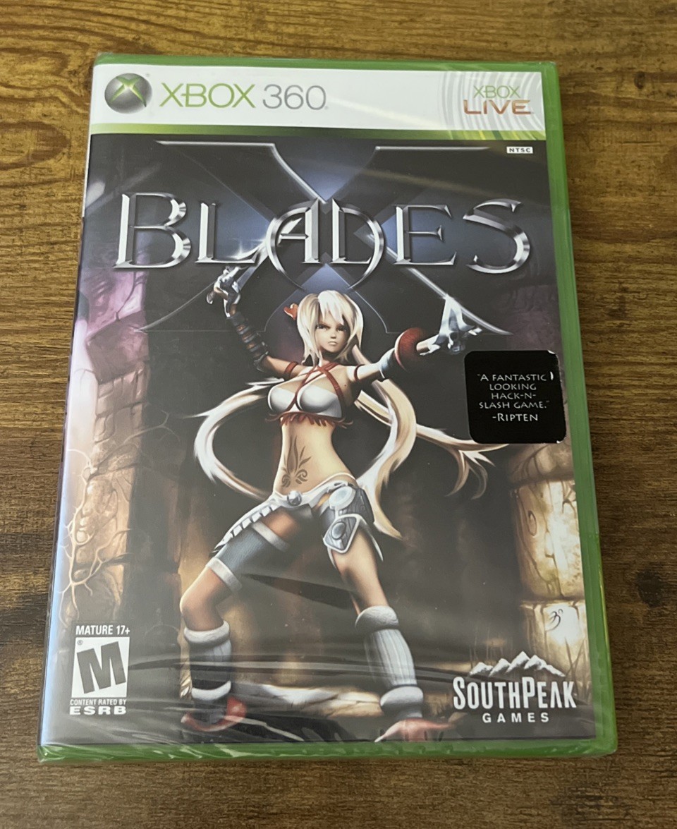 X-Blades (Microsoft Xbox 360, 2009) Xblades New, Sealed