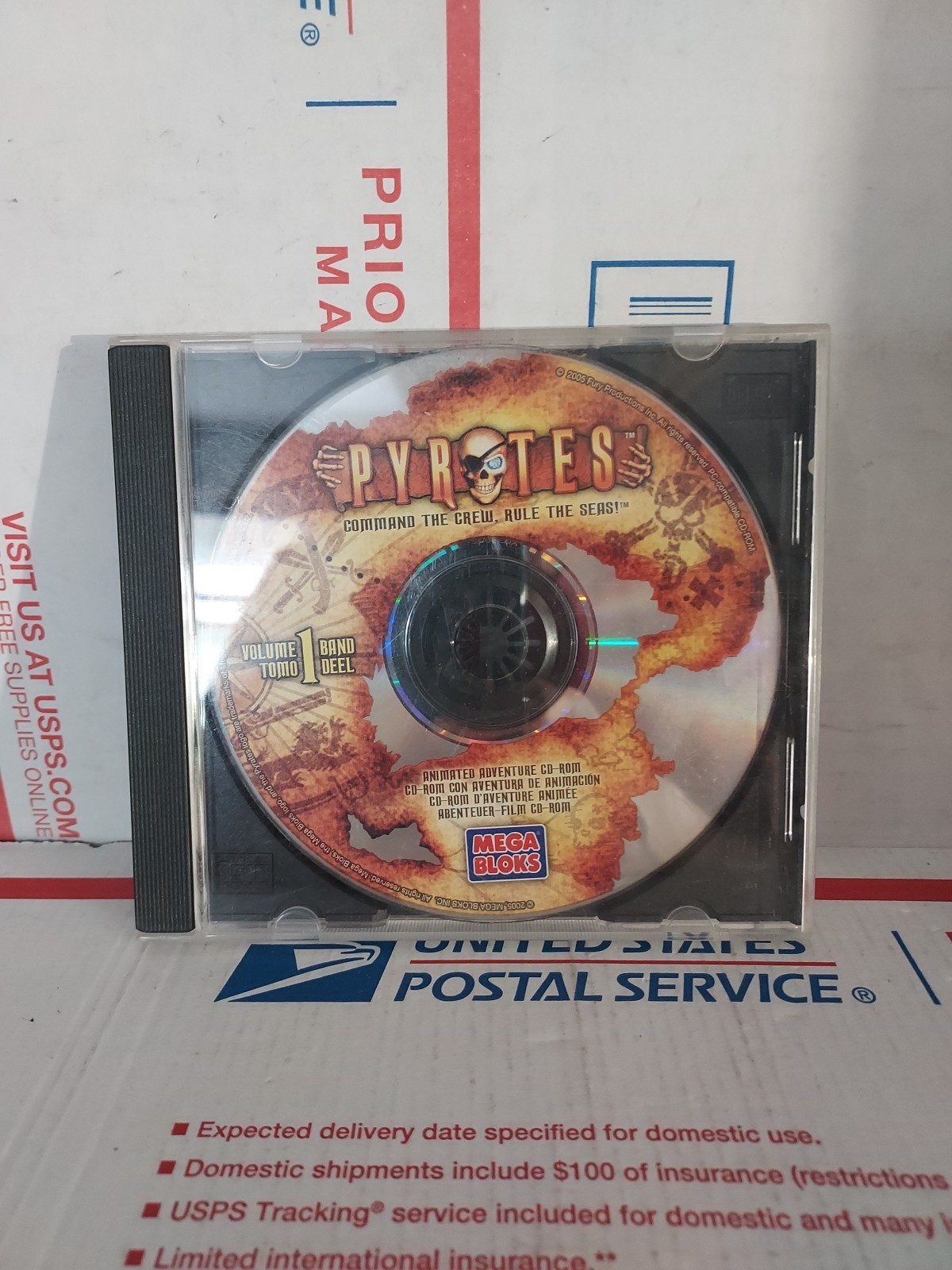 Mega Bloks Pyrates “Command the Crew, Rule the Seas” Volume 1 game No Key #175c