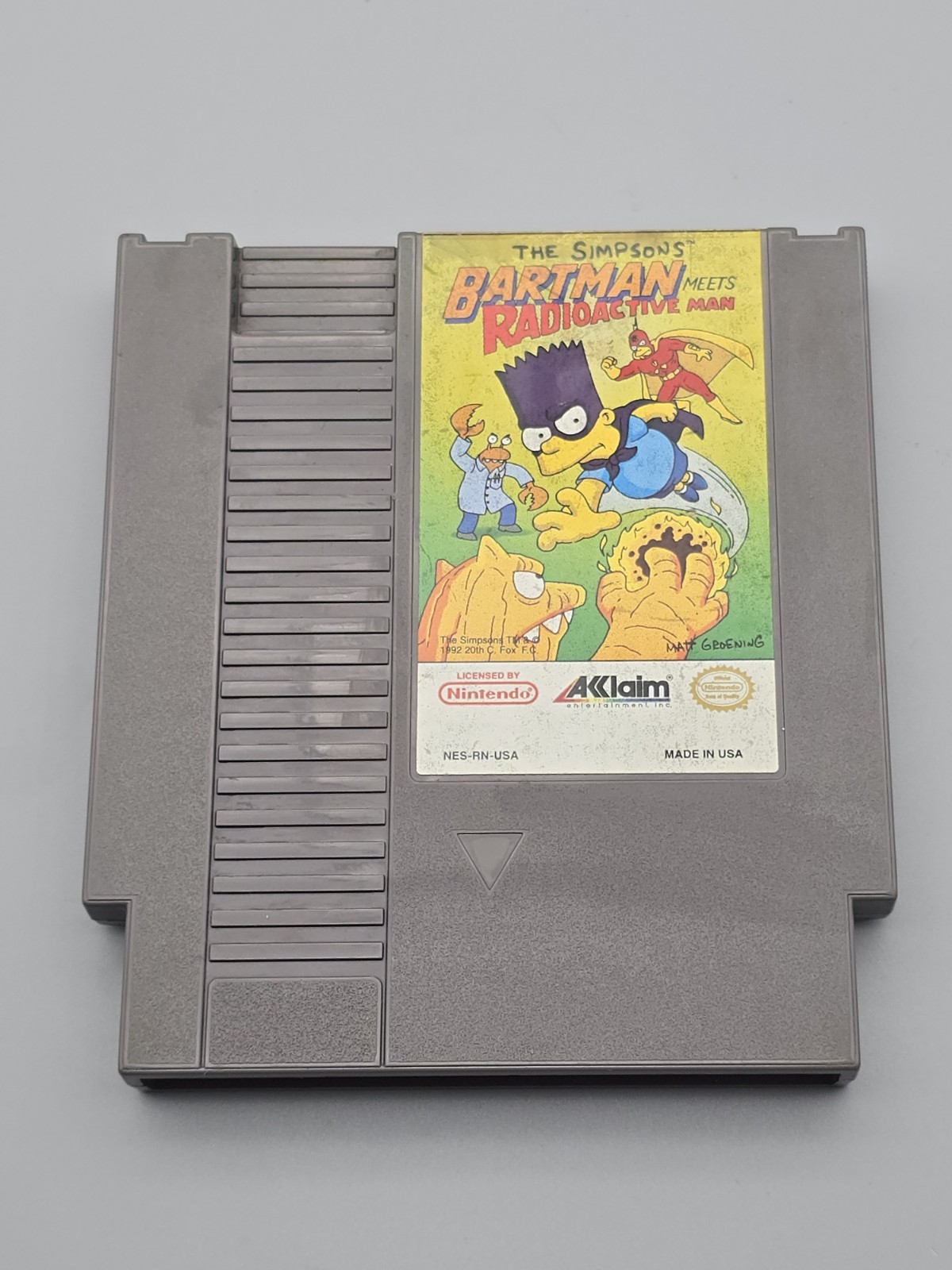 The Simpsons: Bartman Meets Radioactive Man – Nintendo – NES Cartridge Only