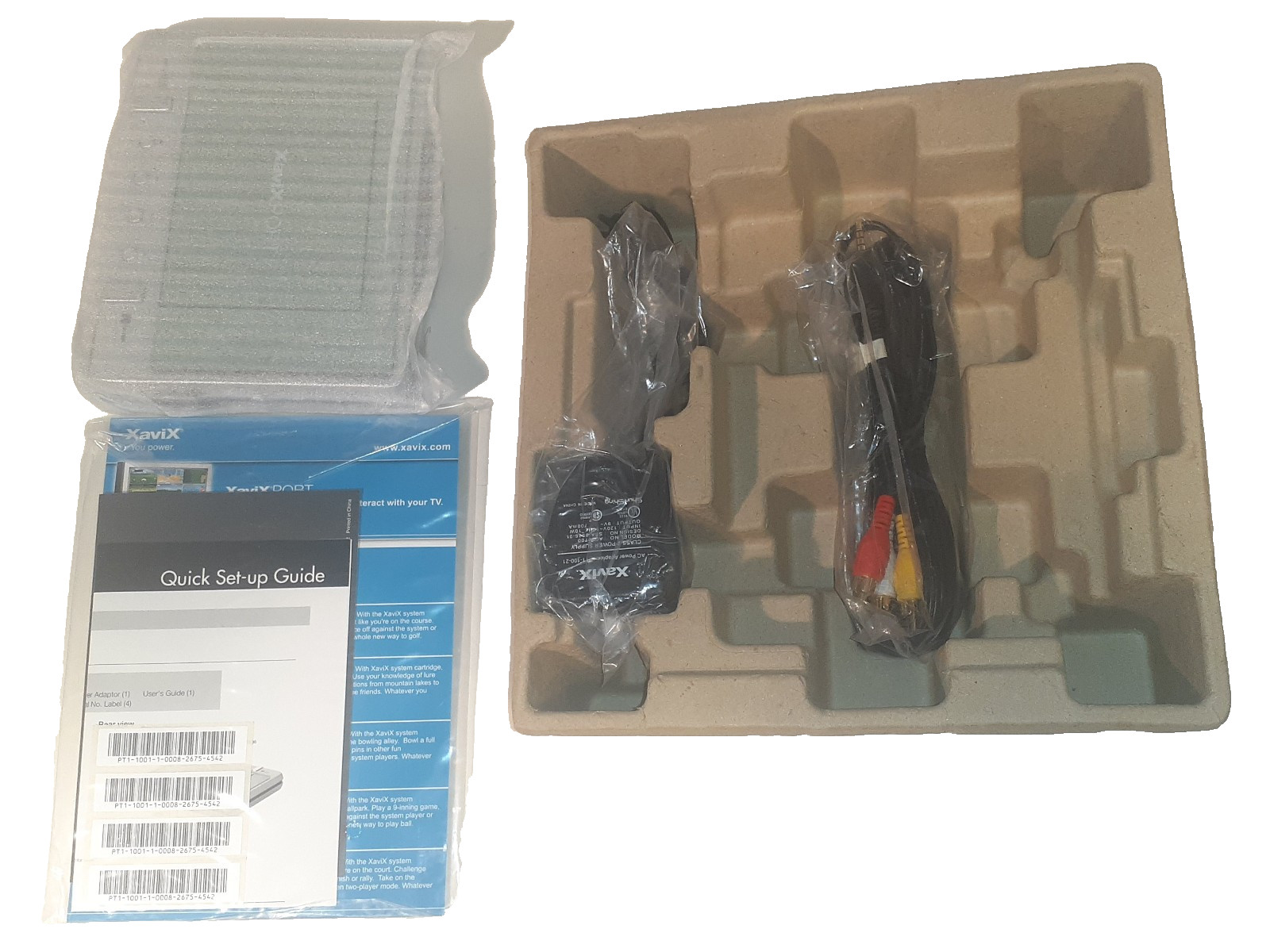 XaviXPORT Interactive Video Game Console Model PT1-1002 – NEW!!