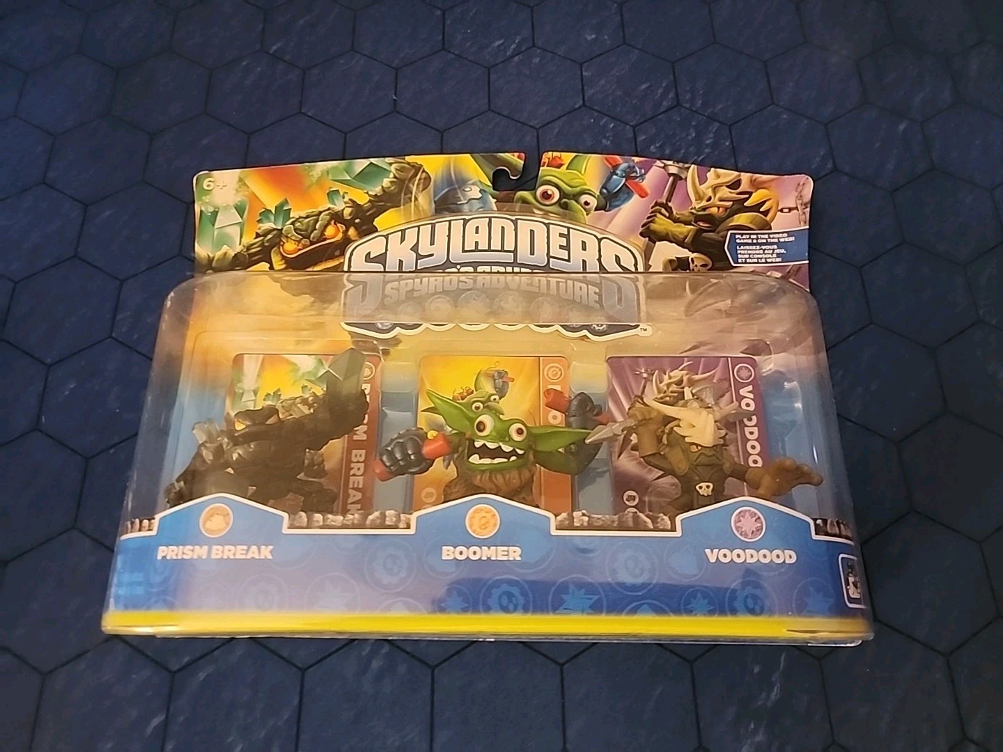 Skylanders 3-Pack Prism Break, Boomer, Voodood Figures -Spyros Adventure- *NEW*