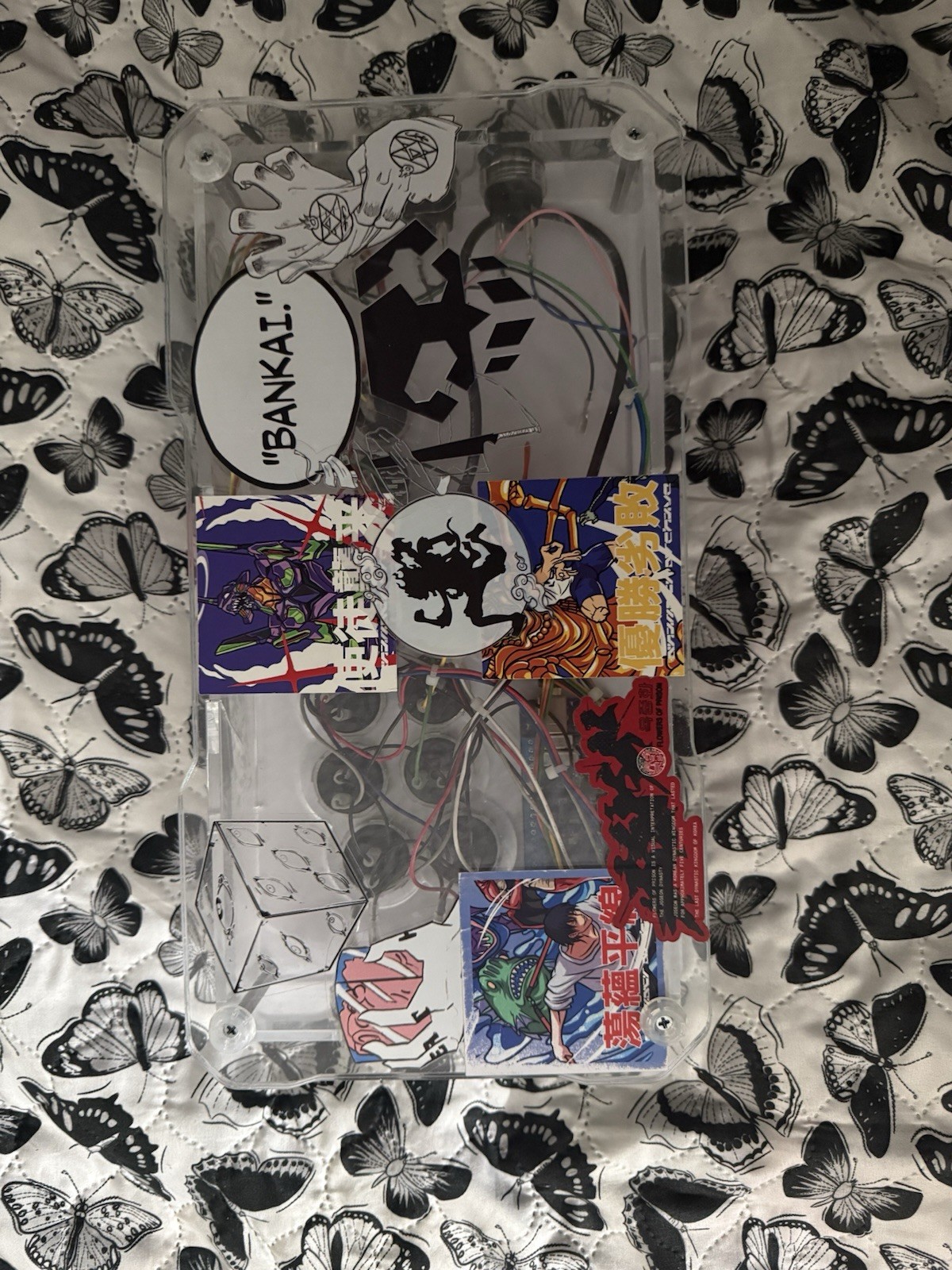 BNB Fightstick Leverless Arcade Controller Shioken Star Layout