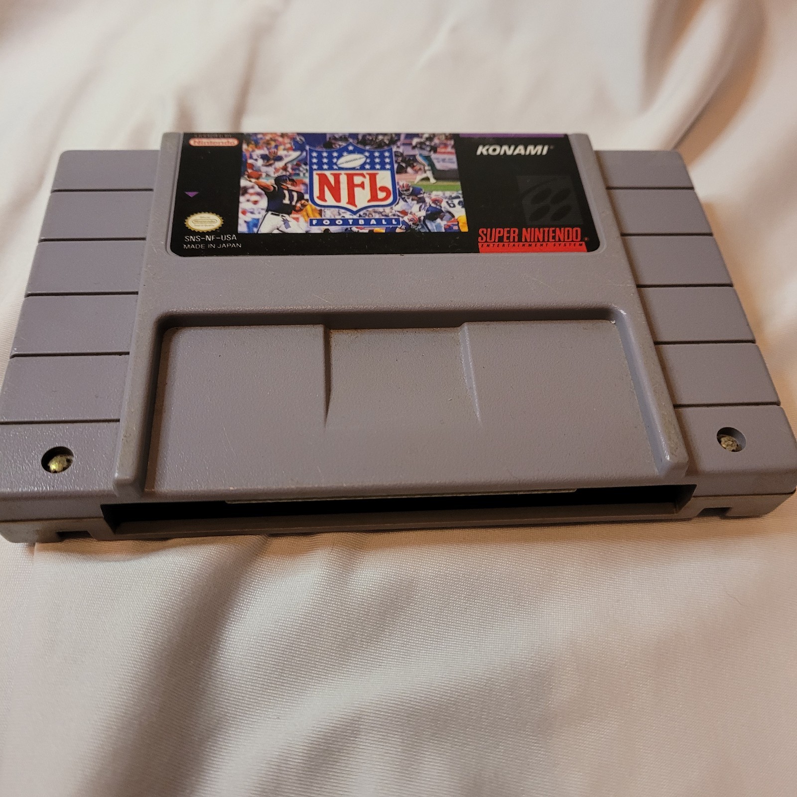 NFL Football SNES Super Nintendo