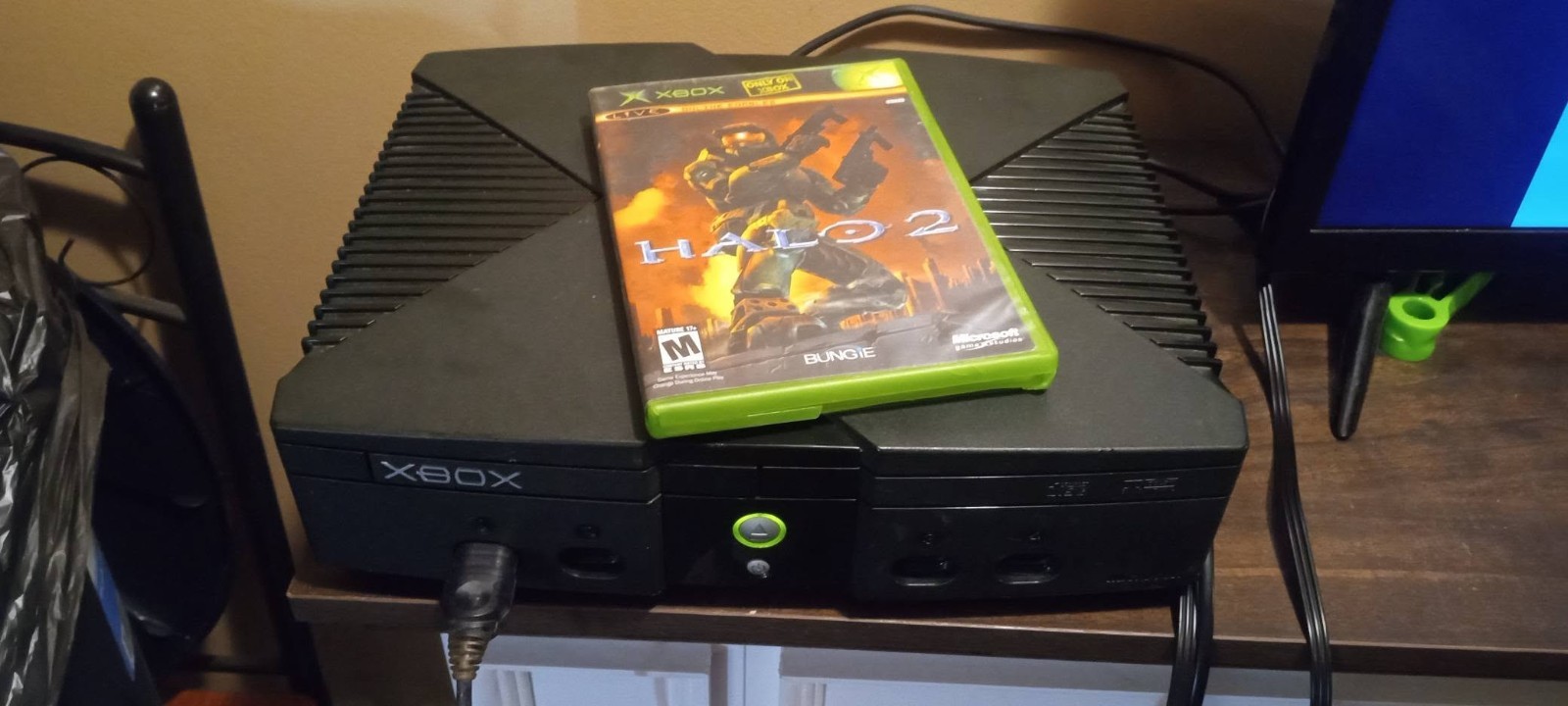 Microsoft Xbox Launch Edition 8GB Home Console – Black og tested working