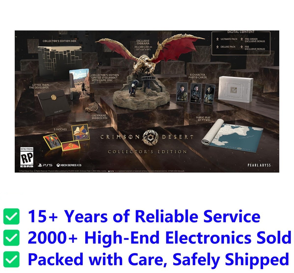 Crimson Desert: Amazon Collector’s Edition Xbox Series X ✅TRUSTED SELLER