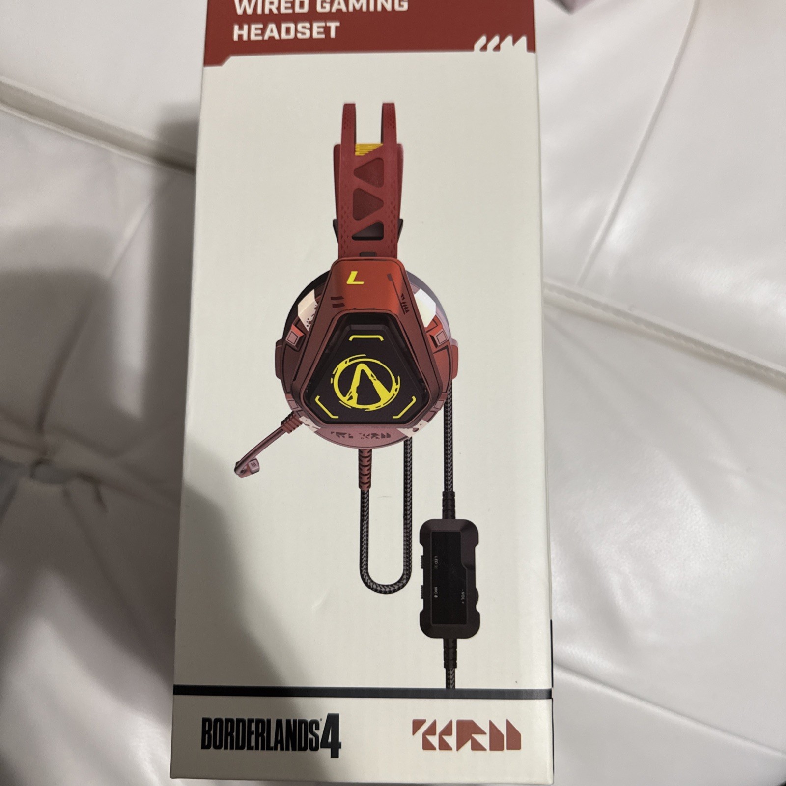 Borderlands Four 4 Wired Gaming Headset Deluxe Collector’s Edition New