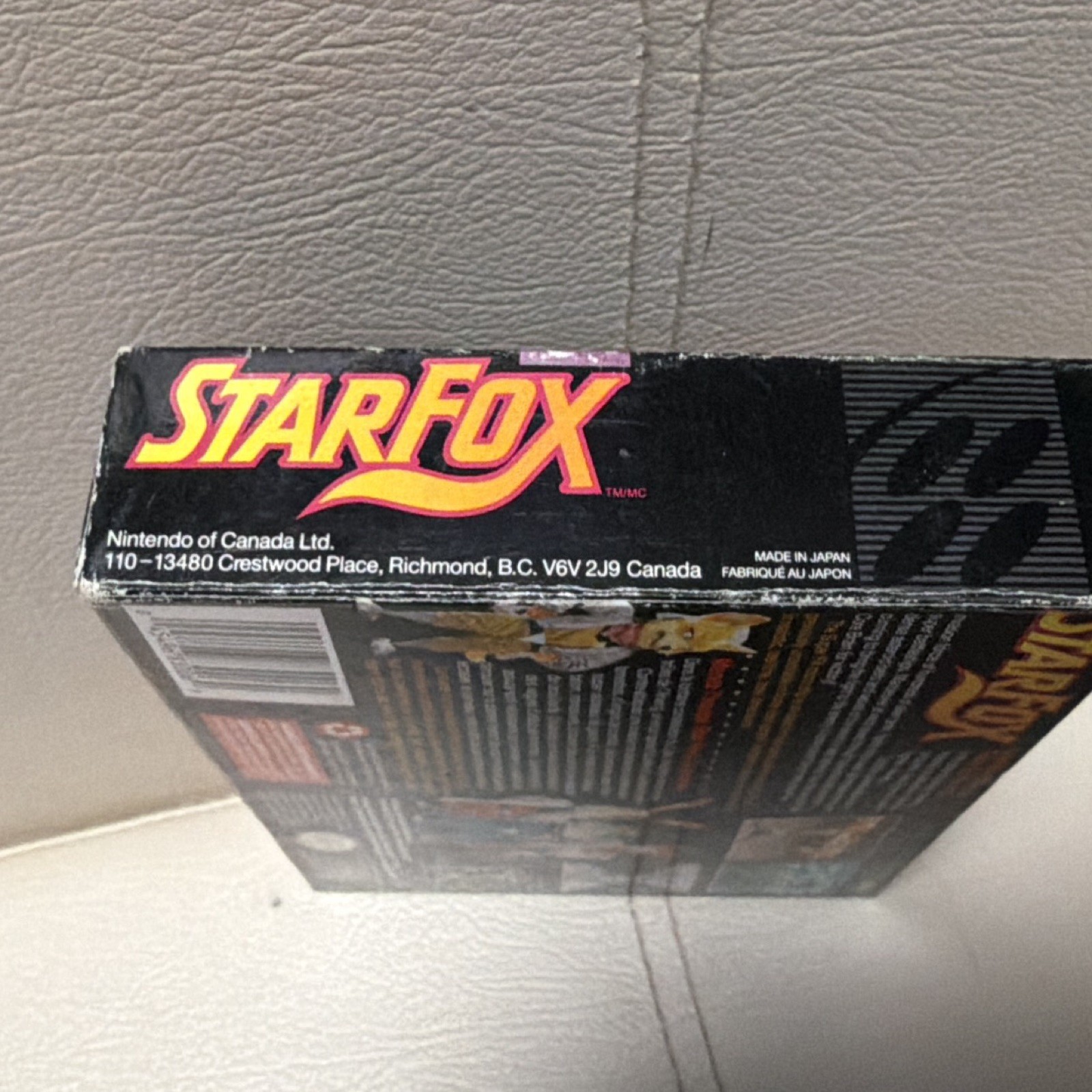 Super Nintendo Star Fox CIB