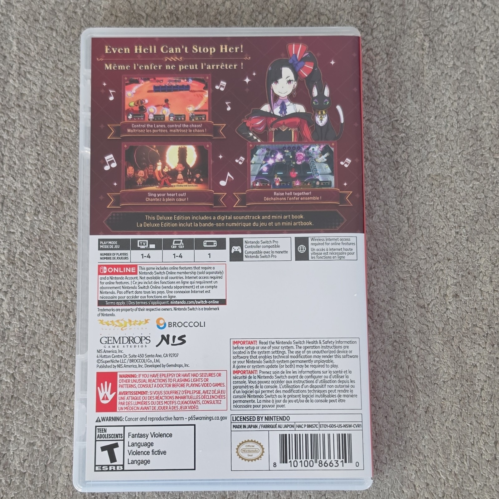 NIS America Etrange Overlord Deluxe Edition Role Playing Nintendo Switch