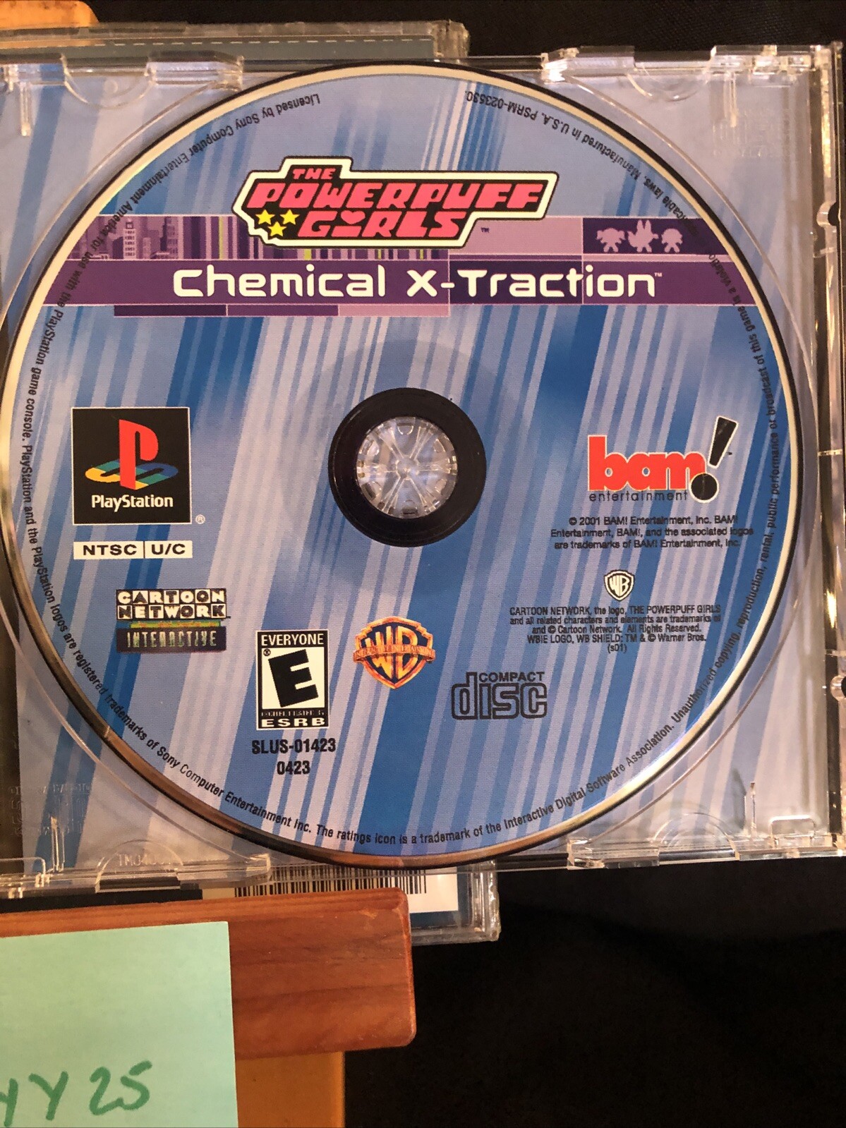 The Powerpuff Girls Chemical X-Traction Sony PlayStation 1 (PS1) used tested!