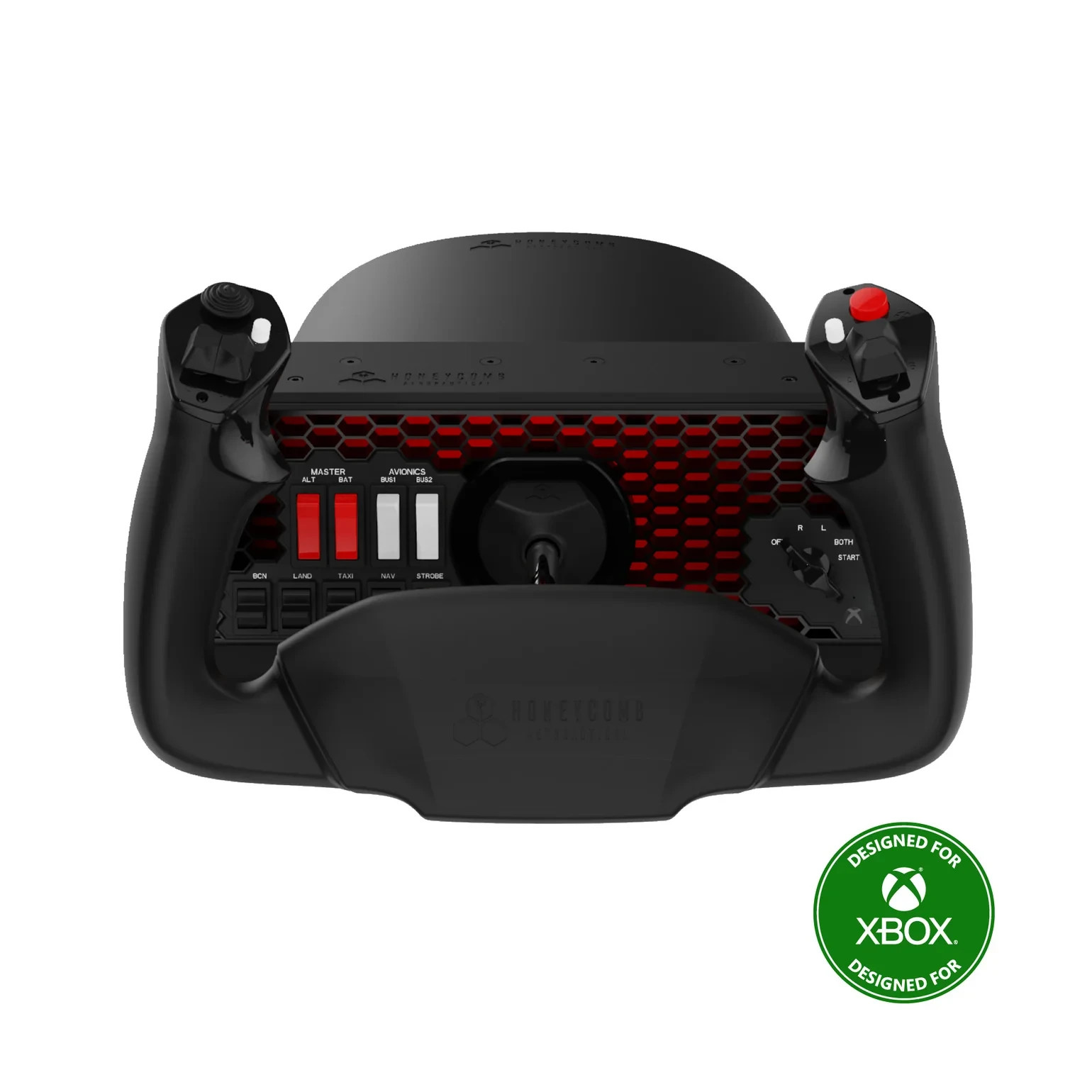 Honeycomb Aeronautical Alpha Flight Controls XPC Yoke + Xbox Hub, Wired