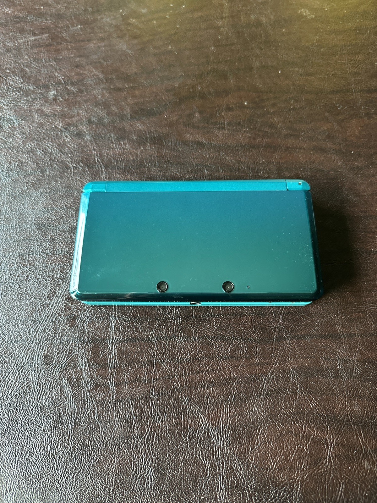 Nintendo 3DS Aqua Blue Tested & Working With Charger