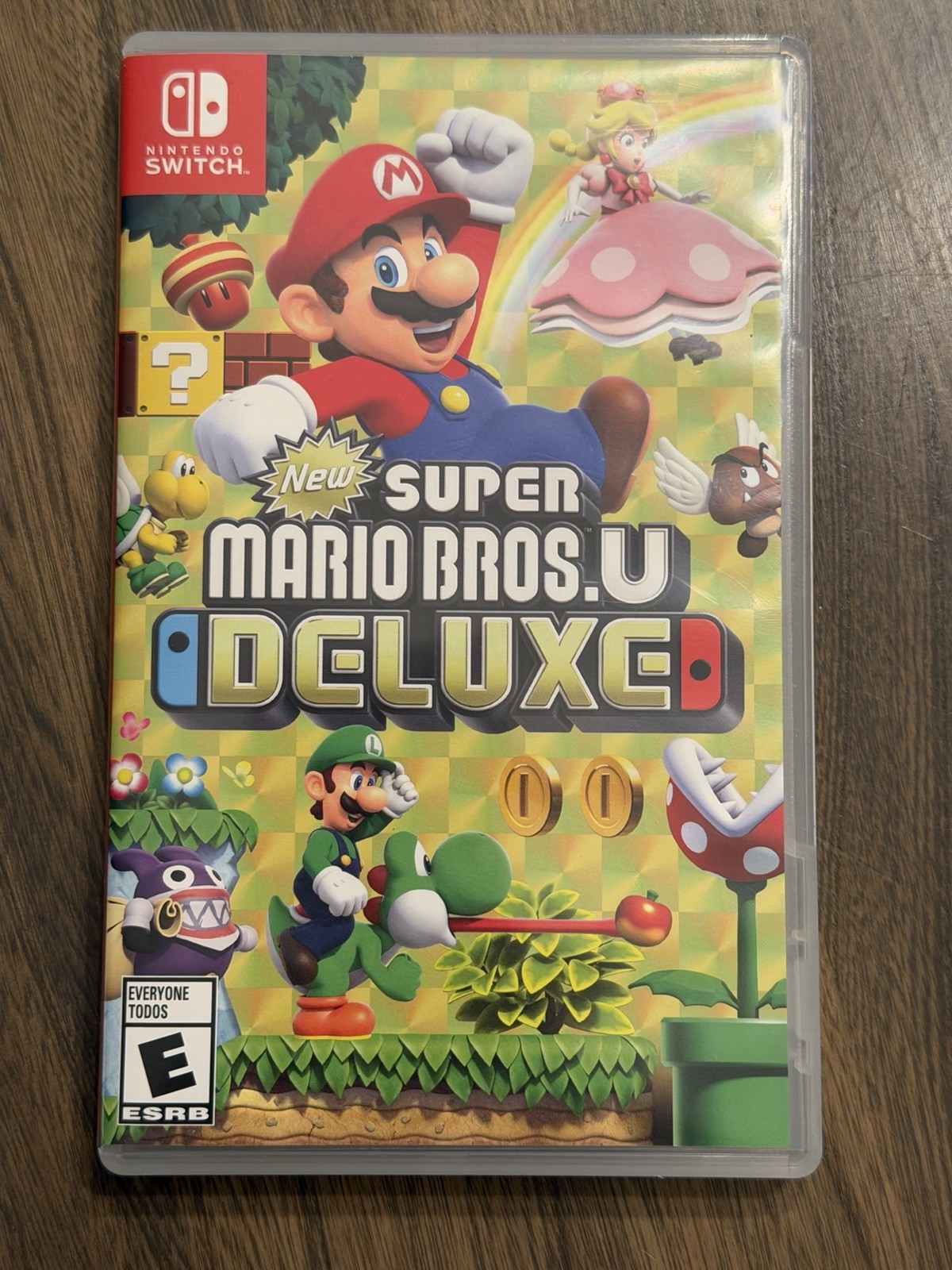New Super Mario Bros U Deluxe Nintendo Switch Physical Tested CIB