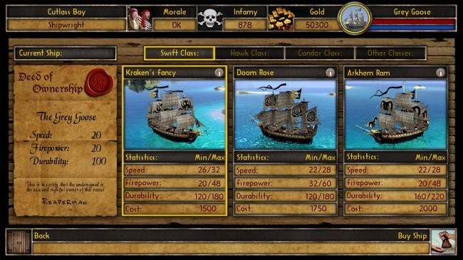 Buccaneer The Pursuit of Infamy – Rare Pirate Ship Adventure Combat PC Game NEW