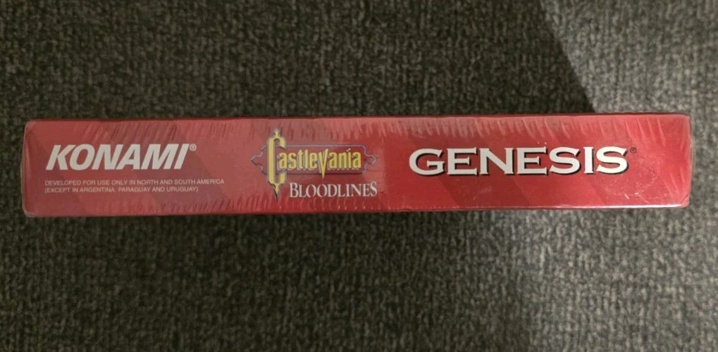 Castlevania: Bloodlines Sega Genesis Brand New Factory Sealed Konami