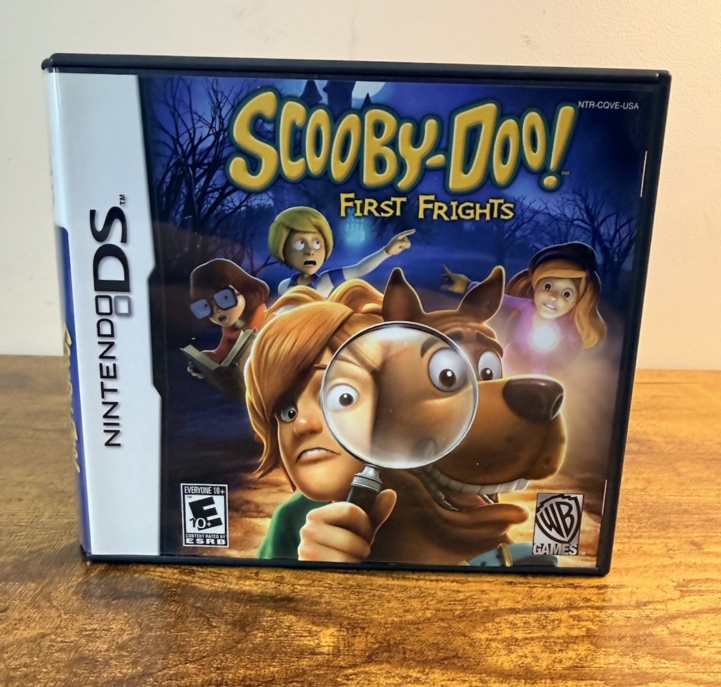 Nintendo Scooby-Doo First Frights CASE ONLY Nintendo DS w/ Box Art