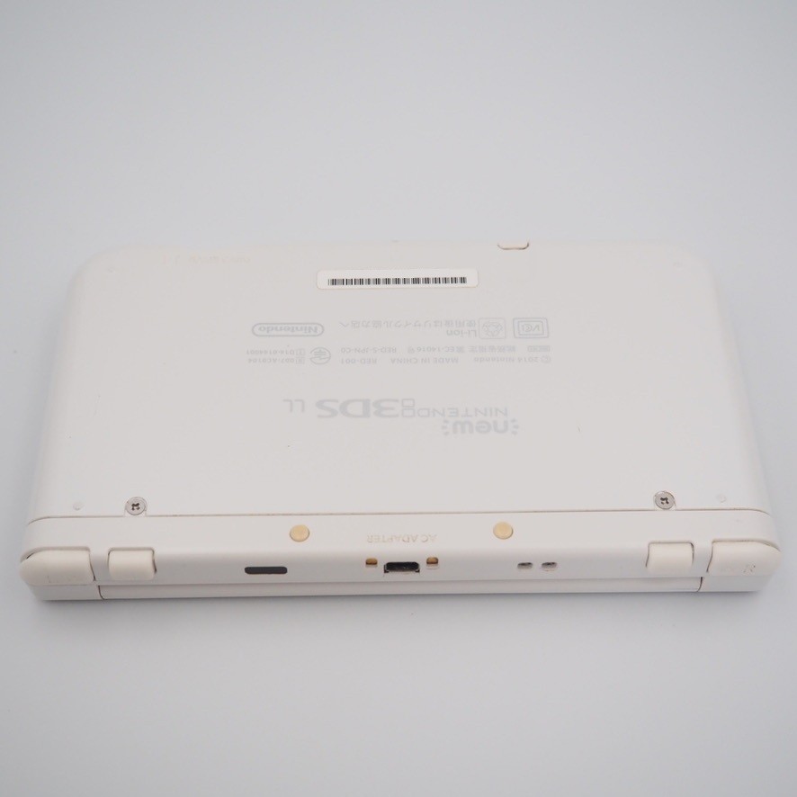 [Dual IPS] New Nintendo 3DS XL LL Pearl White Console Tested working w/Charger