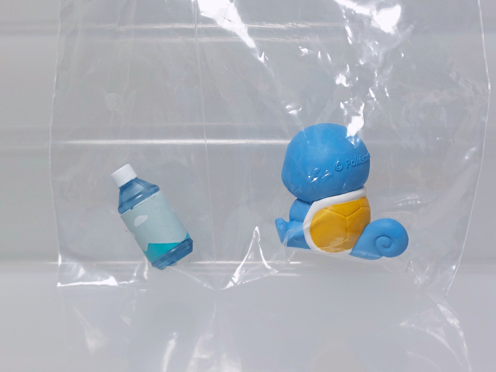 Pokemon Center Japan 2019 Figure Collection Oishii Mizu Squirtle New 0.8in