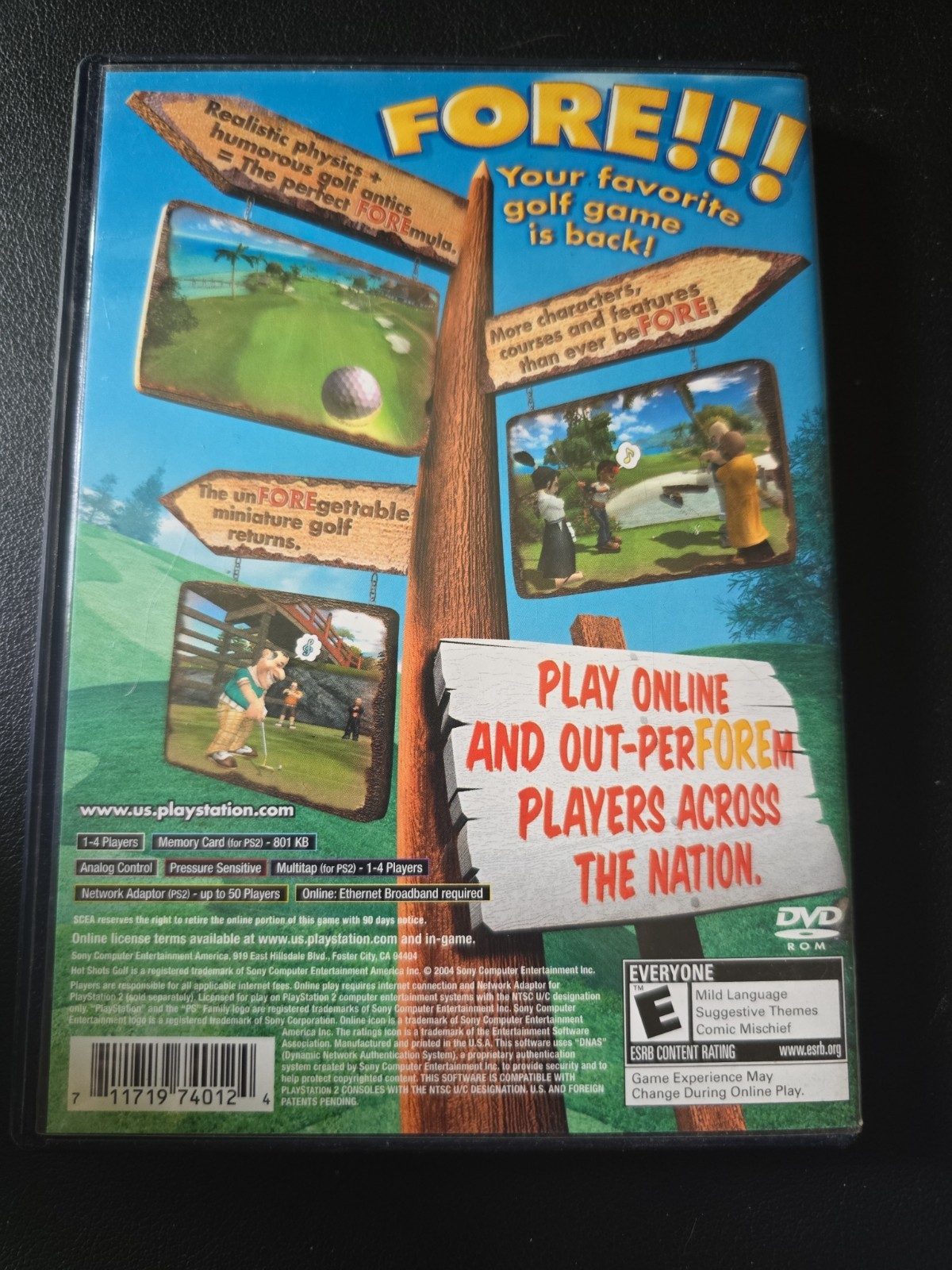 Hot Shots Golf: Fore (Sony PlayStation 2, 2004)