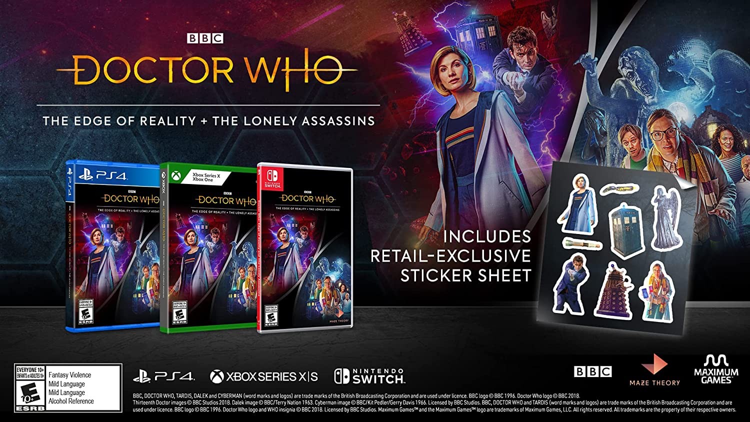 Doctor Who: Duo Bundle (PS4) PlayStation 4 (Sony Playstation 4)