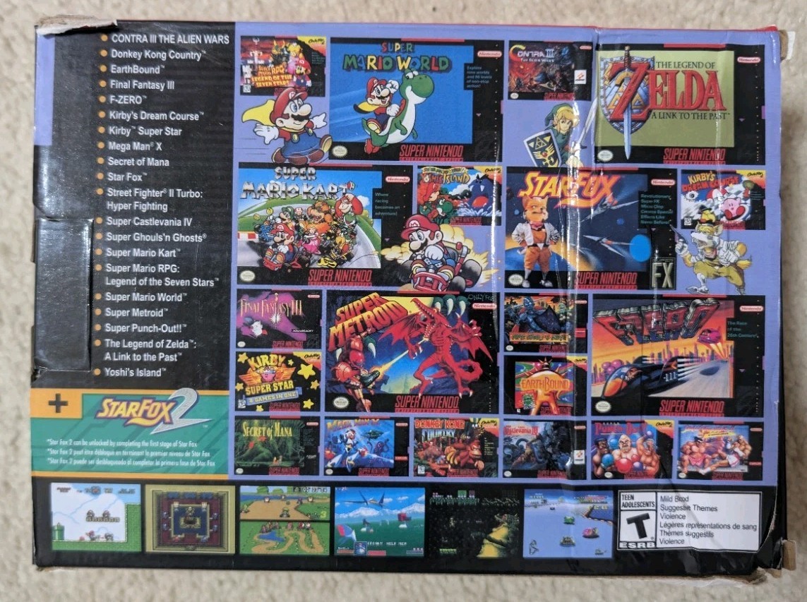 Super Nintendo Entertainment System -SNES- Classic Edition – Over 20 Games! Open