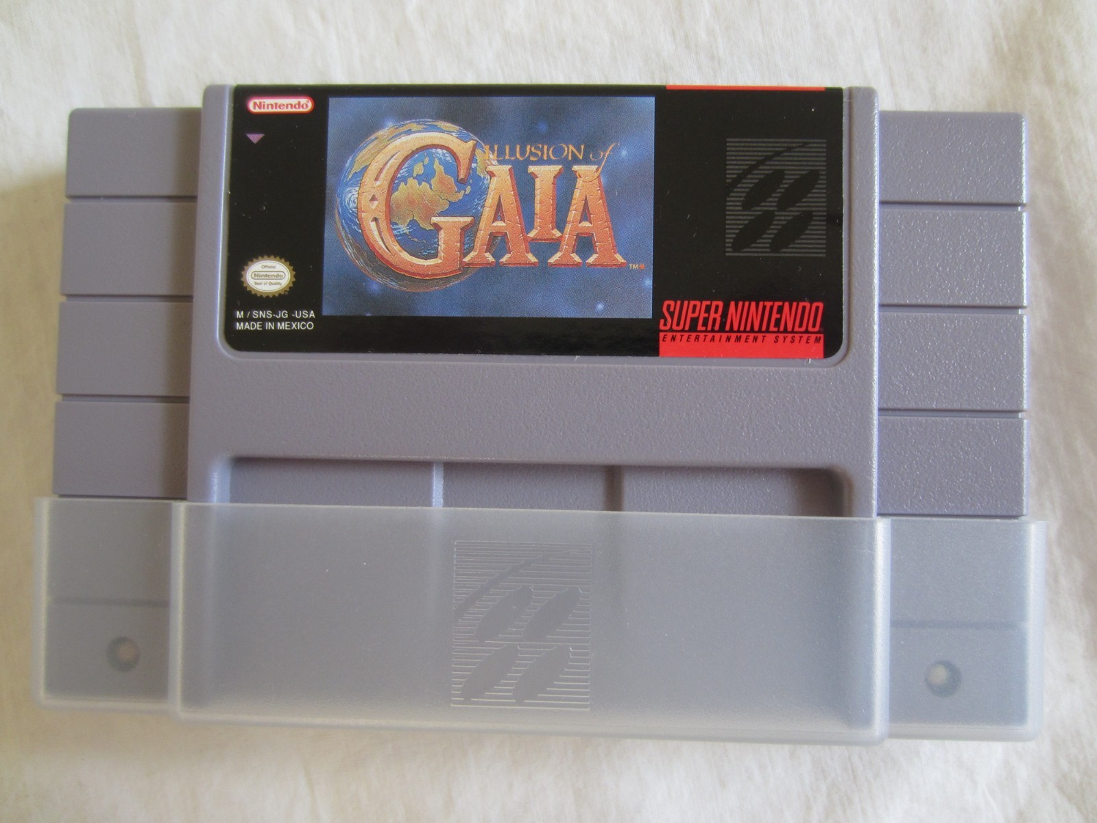 Illusion of Gaia (SNES) Super Nintendo CIB Complete + Map 1994 Mexico RARE