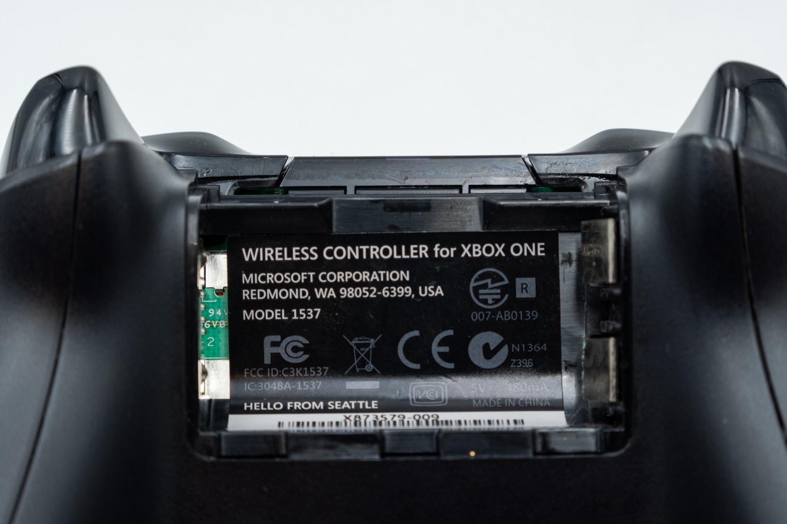 Microsoft Xbox One Wireless Controller Model 1537 Black