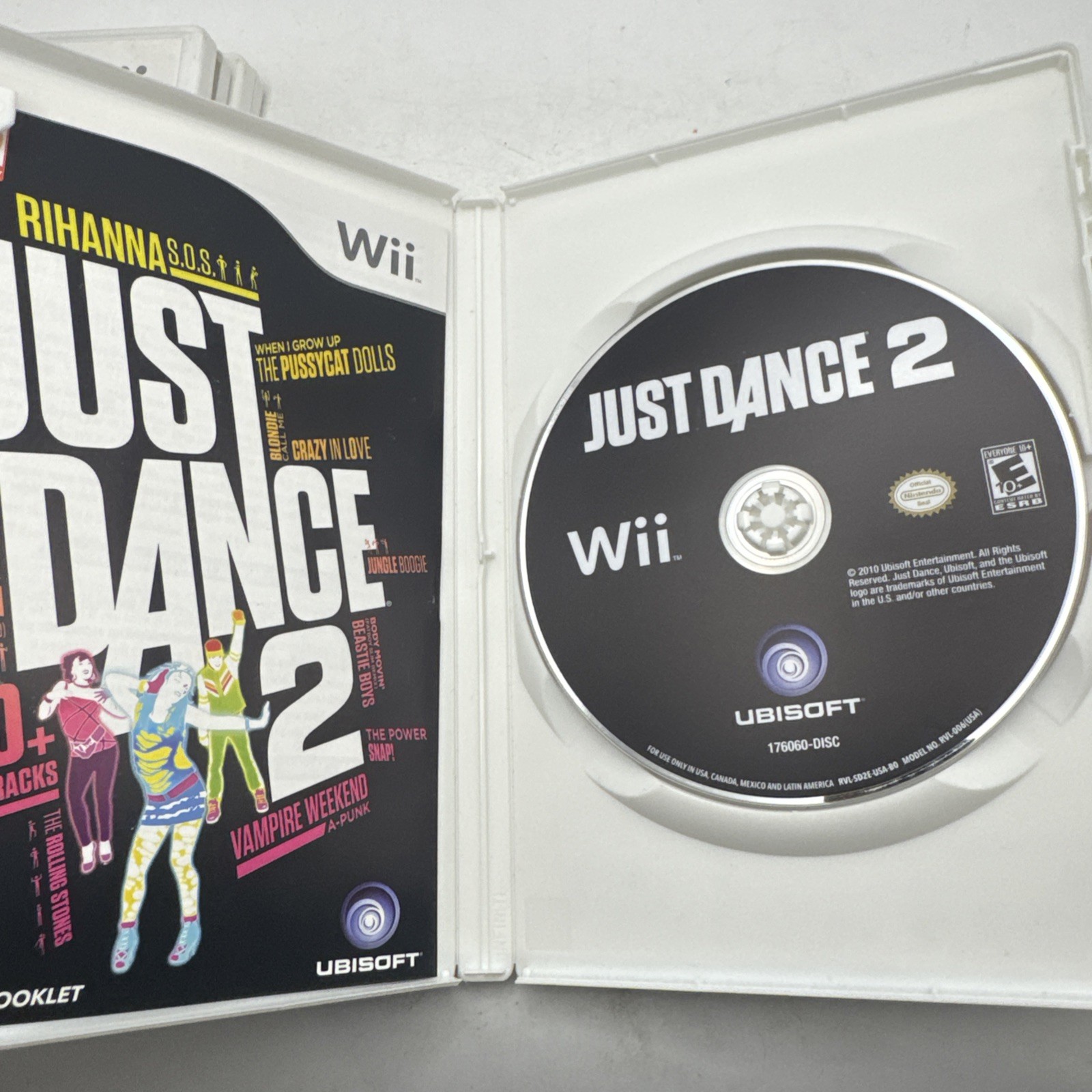 Just Dance 2 4 Summer Party Lot Set Pack Nintendo Wii Video Game Ubisoft Rare