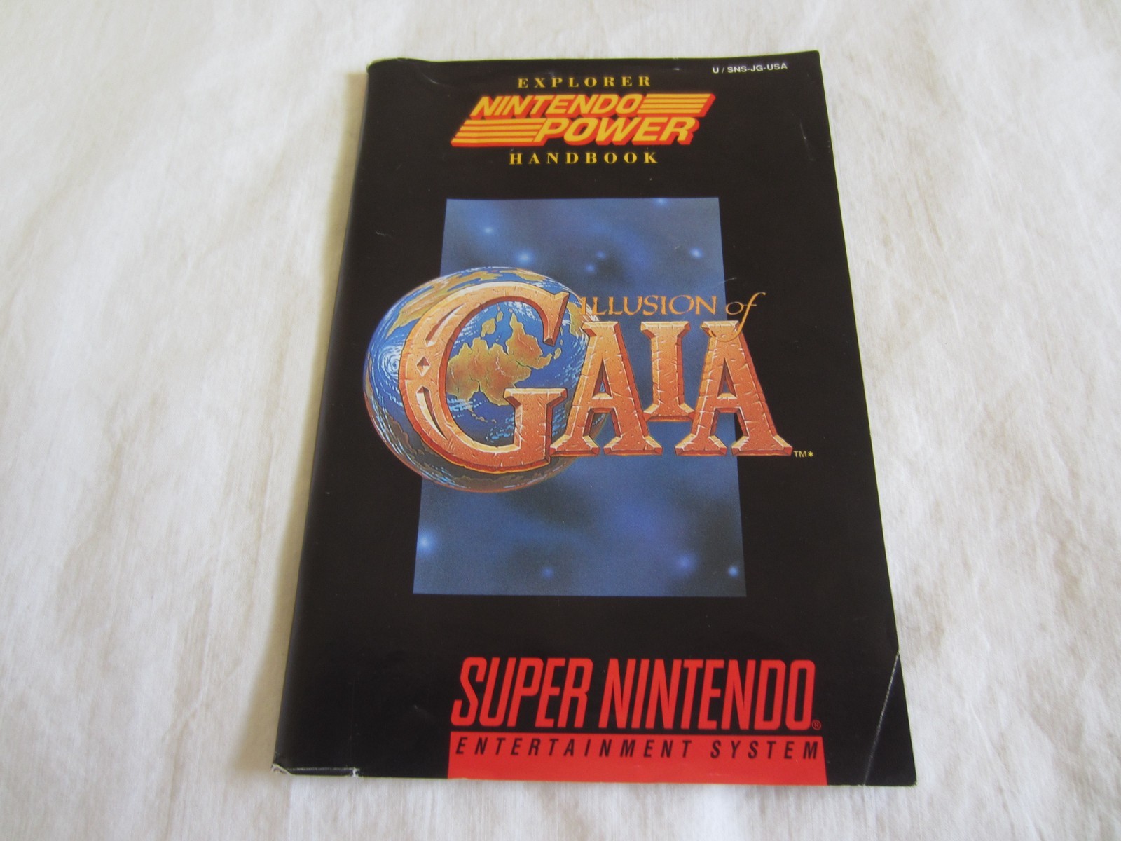 Illusion of Gaia (SNES) Super Nintendo CIB Complete + Map 1994 Mexico RARE