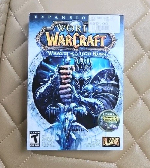 World of Warcraft: Wrath of the Lich King Expansion Set PC DVD Sealed