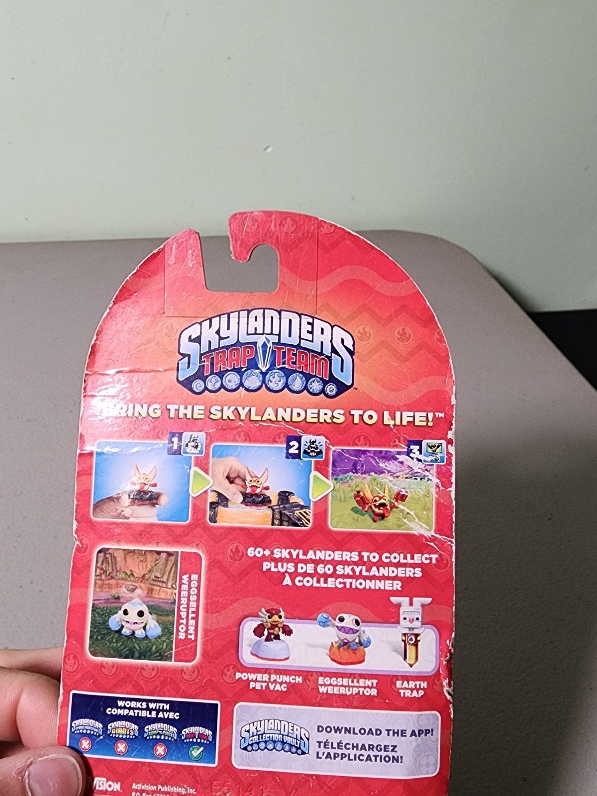 Skylanders Trap Team: Eggsellent Weeruptor – Spring Edition New Sealed *READ*