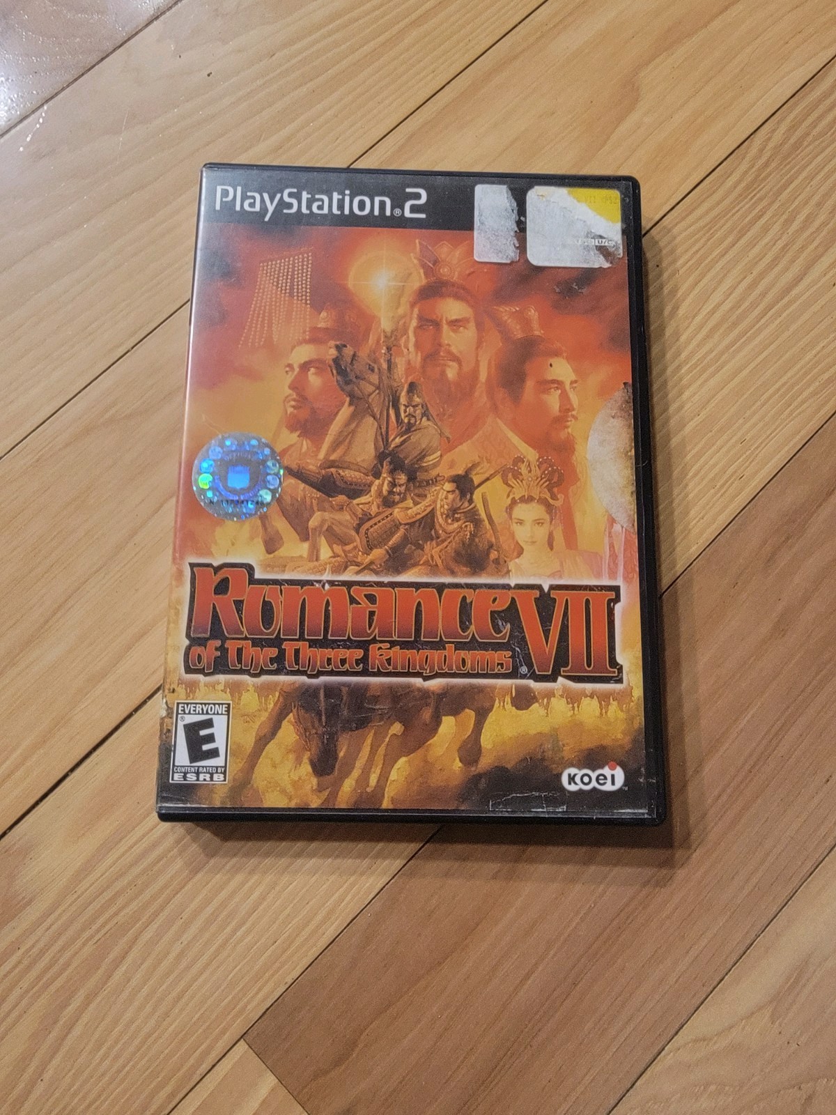 Romance of the Three Kingdoms VII (Sony PlayStation 2, 2002) No Manual