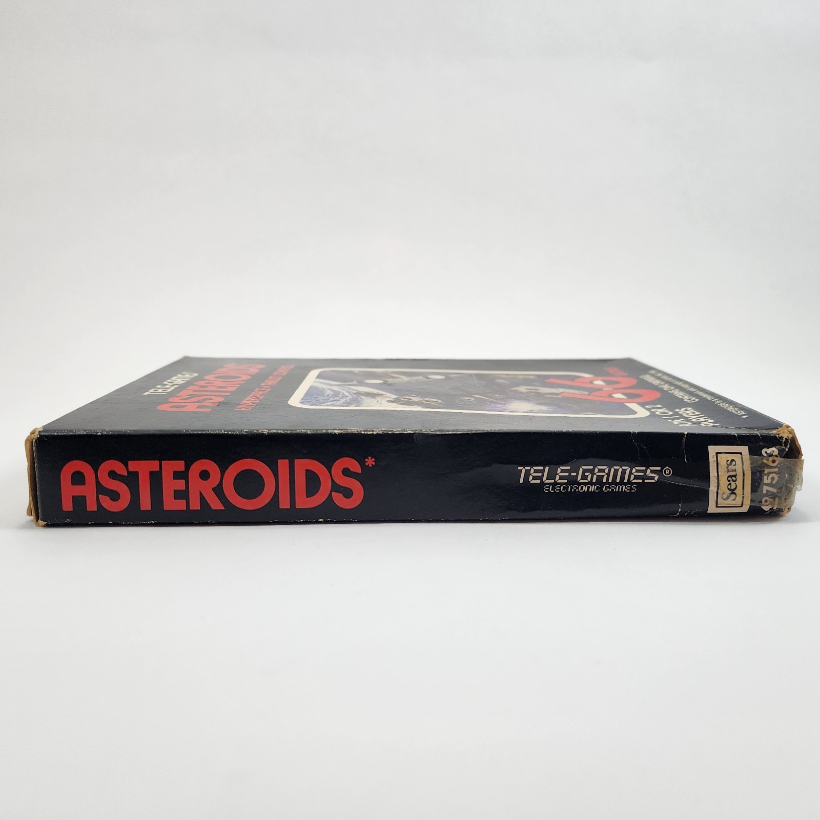 Asteroids (Atari 2600, 1981) Complete w/ Box Manual Sears Tele-Games CIB