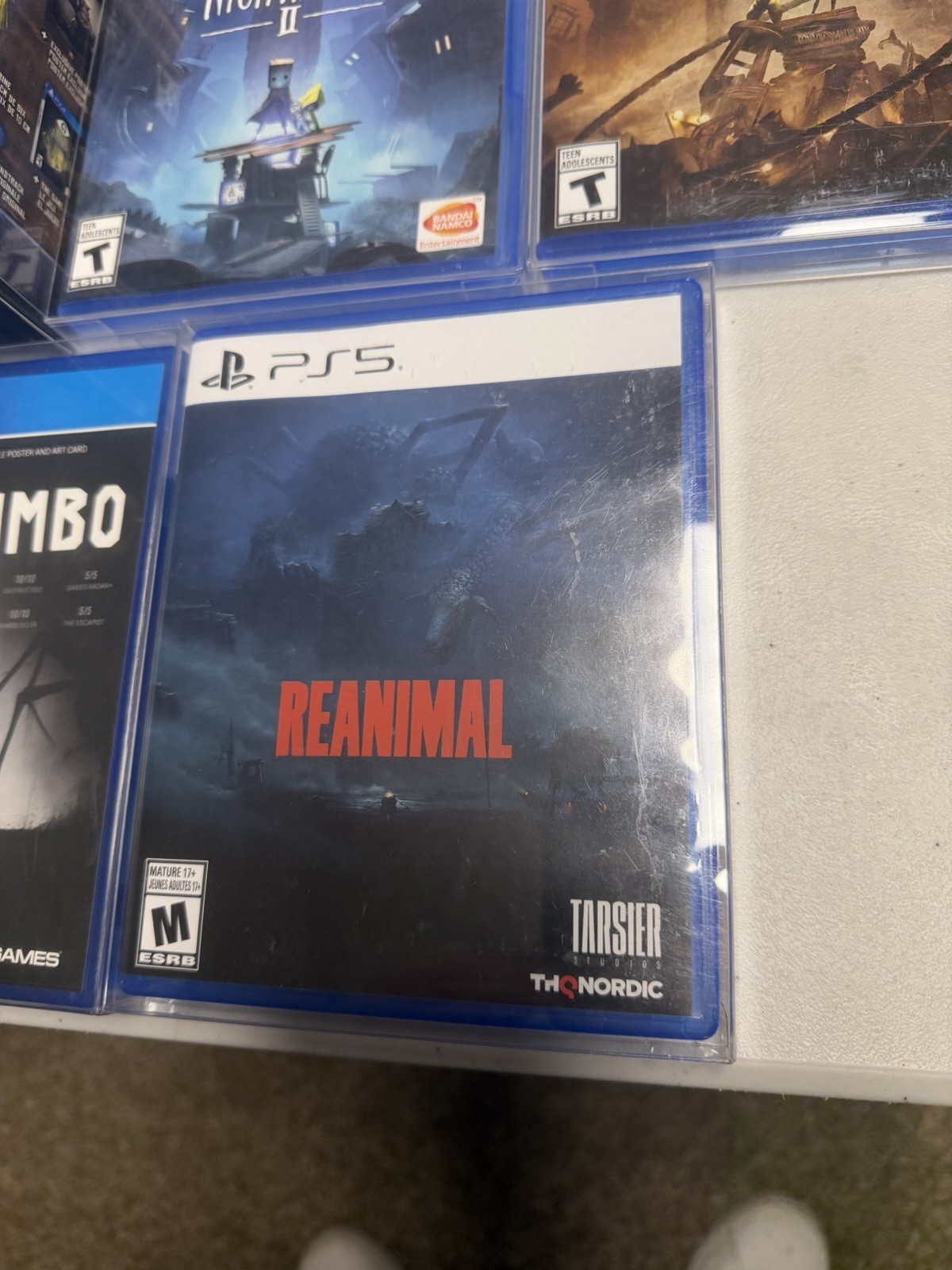 PS4 PS5Horror Lot Little Nightmares, II, III, Six Edition Inside Limbo, Reanimal