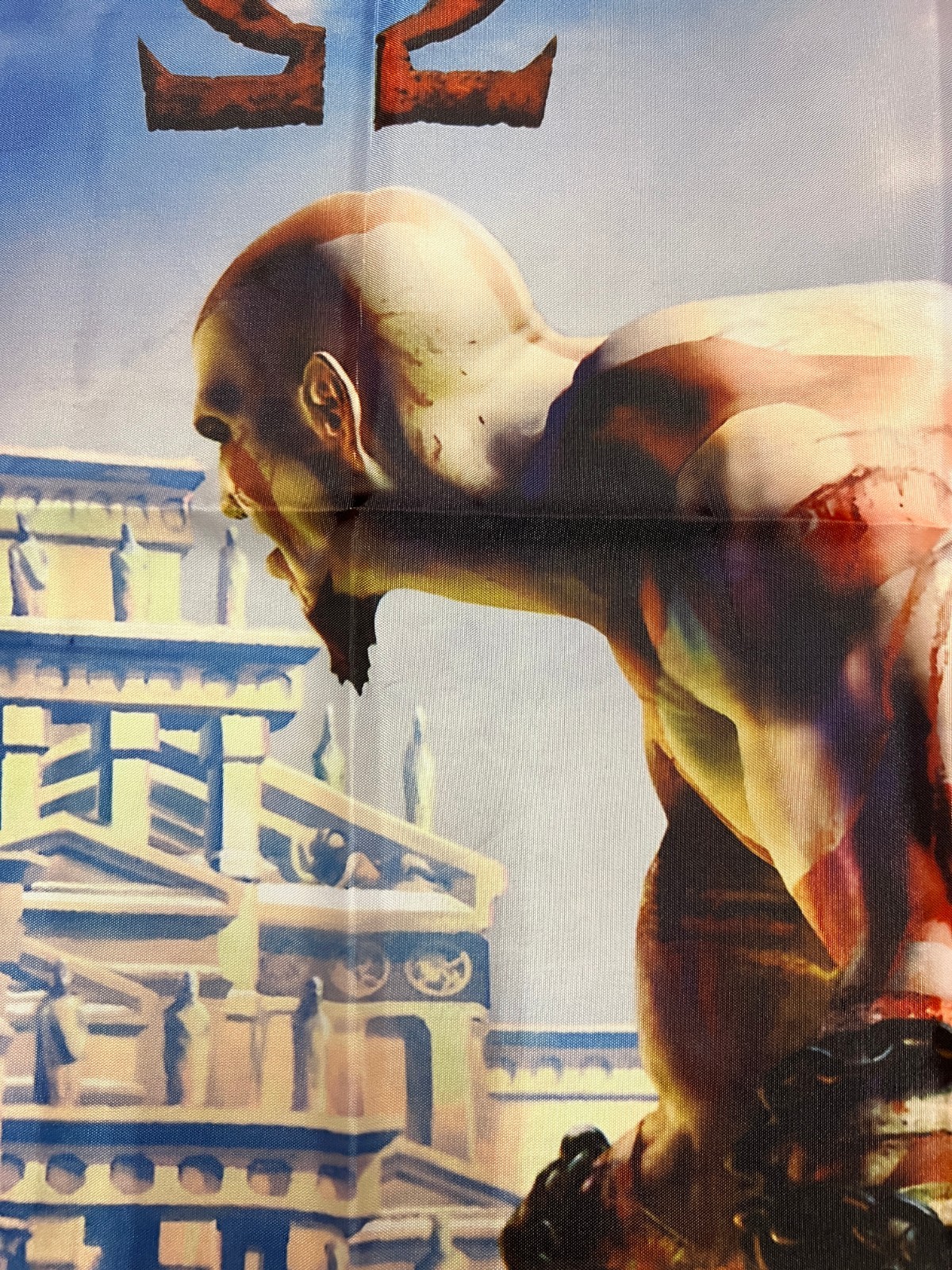 God of War PS2 Custom Wall Flag Tapestry 2 x 3 Ft, Playstation 2