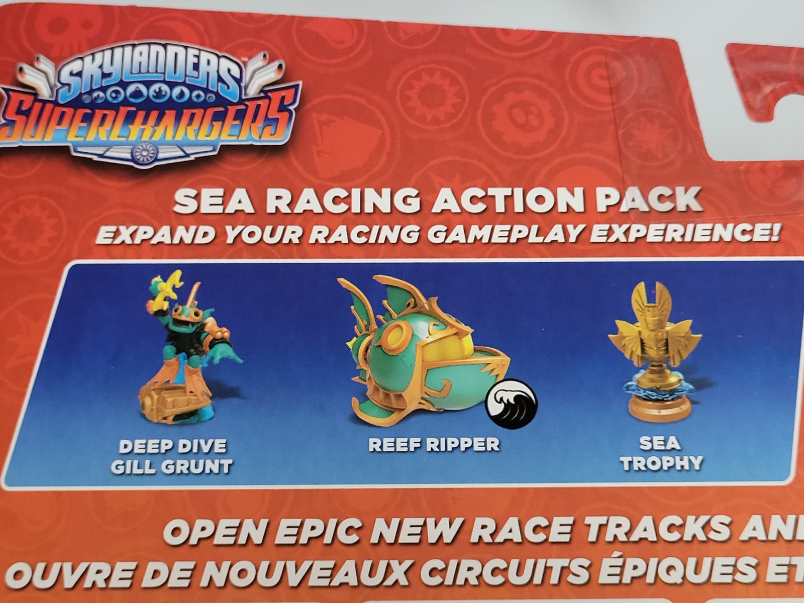 Skylander Superchargers Sea Racing Action Pack (2015) Brand New Sealed USA Toy