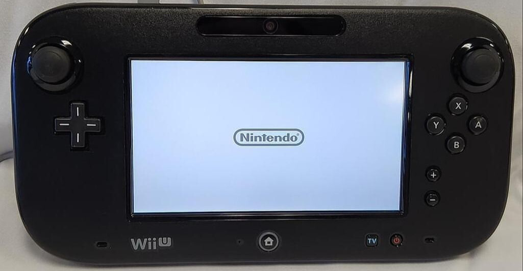 Nintendo Wii U Black GAMEPAD w/ Charger + Charging Dock Bundle WiiU WUP-010 US