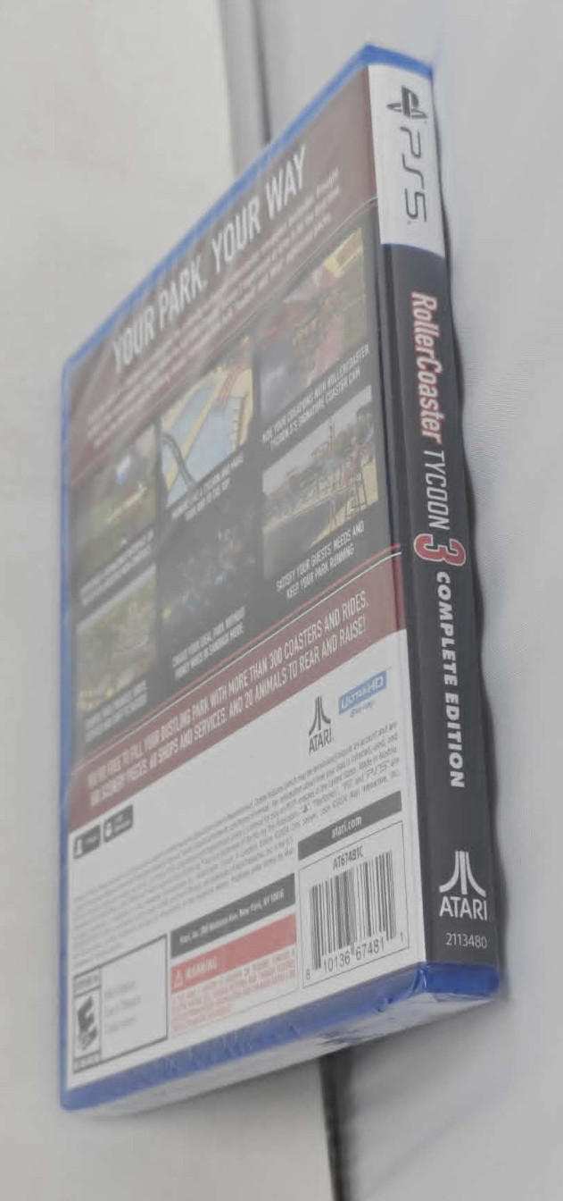 PS5 RollerCoaster Tycoon 3 Complete Edition *NEW*F/S*