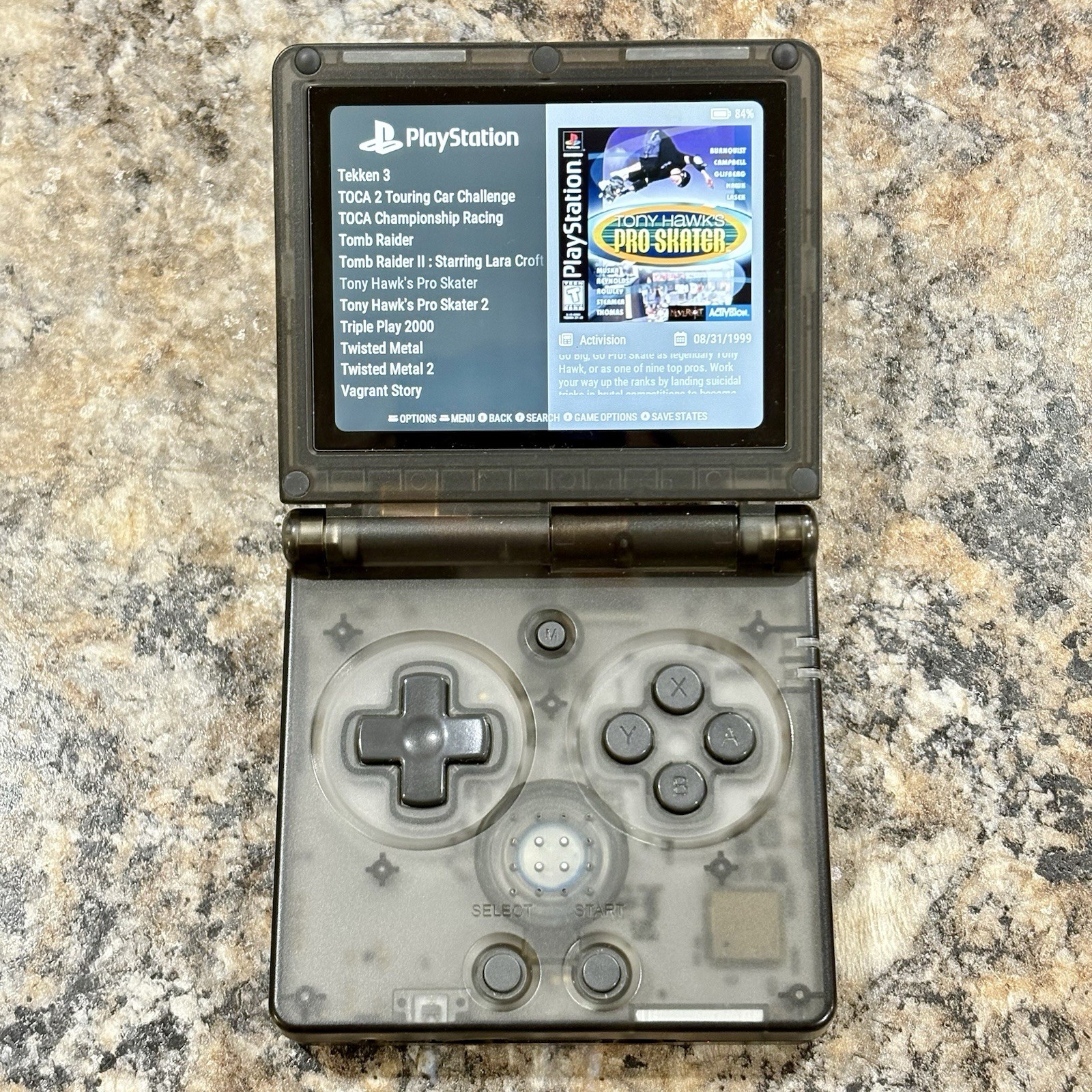 Anbernic RG35XXSP Handheld – New 64GB Card Custom RG35XX SP Loaded Ready To Play