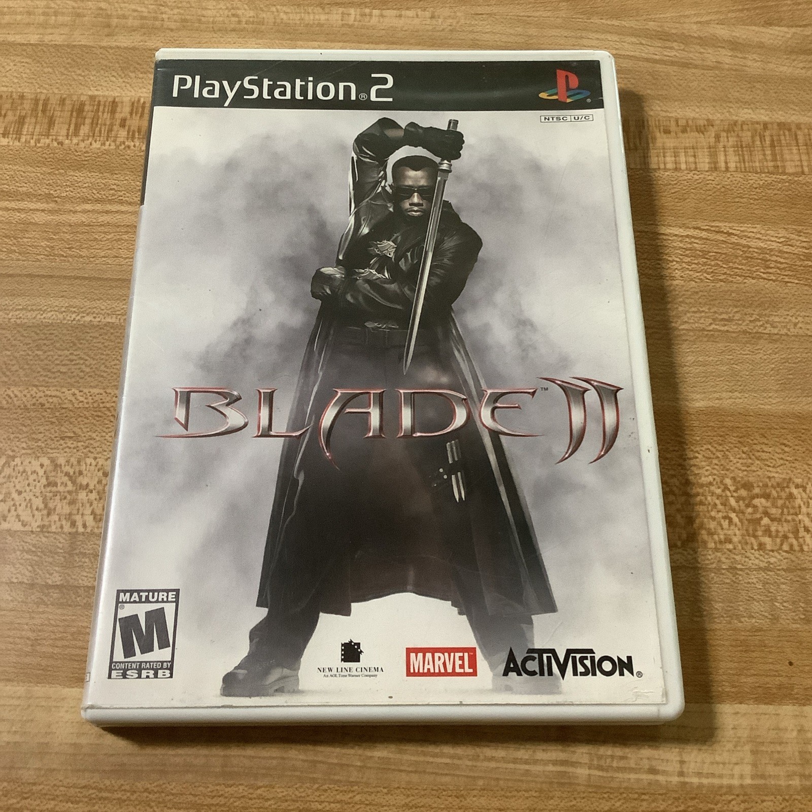 Blade II PlayStation 2 Game 2002 Edition with Manual