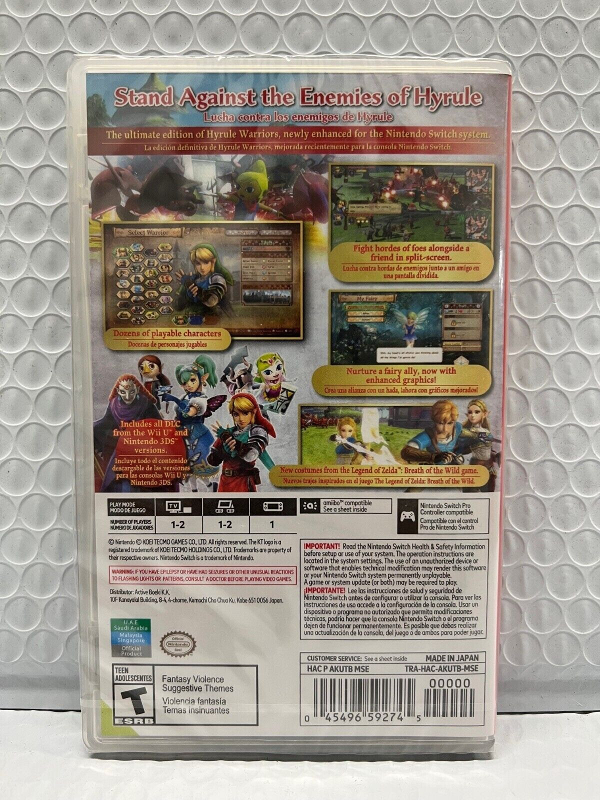 Hyrule Warriors – Definitive Edition – Nintendo Switch Factory Sealed