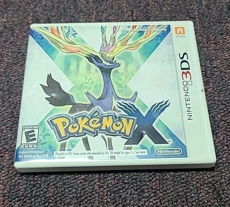 Pokemon X Garchomp Edition (Nintendo 3DS, 2013) *Case No Game*