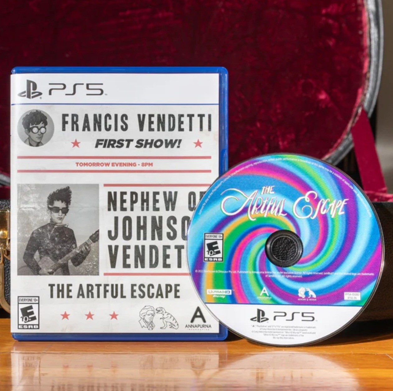 The Artful Escape (PS5) – RARE & Sold Out iam8bit Exclusive Edition with Extras!