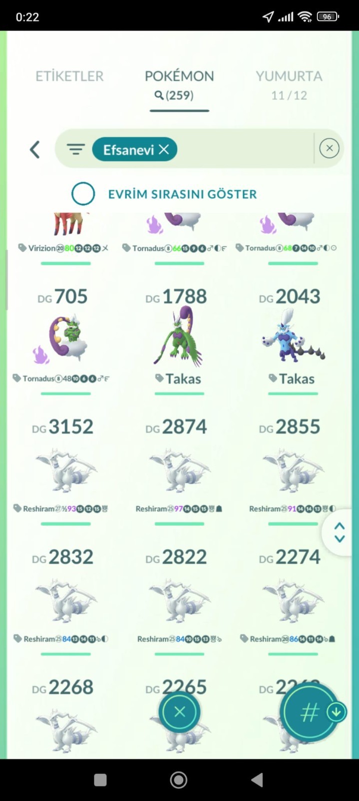 Pokémon Go Acc level 72 lvl – Hundo Shaymin 100iv – iv100 10 Legend