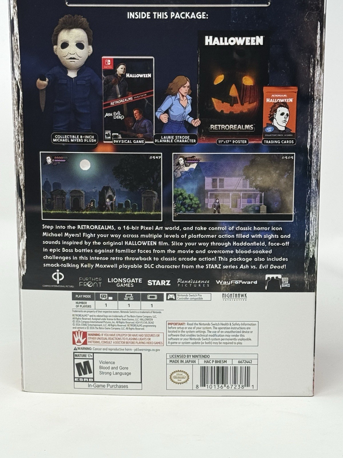 Halloween and Ash vs Evil Dead Double Feature Nintendo Switch Special Edition