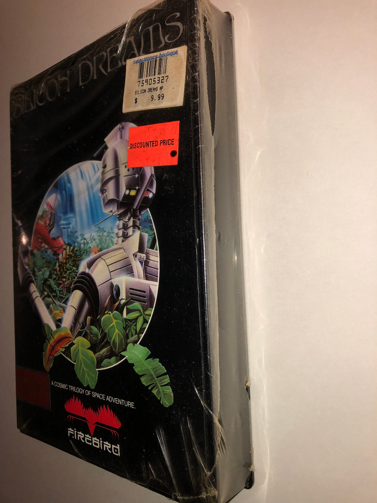 APPLE II SILICON DREAMS – Rare Vintage Video Game NEW SEALED IN PLASTIC BOX