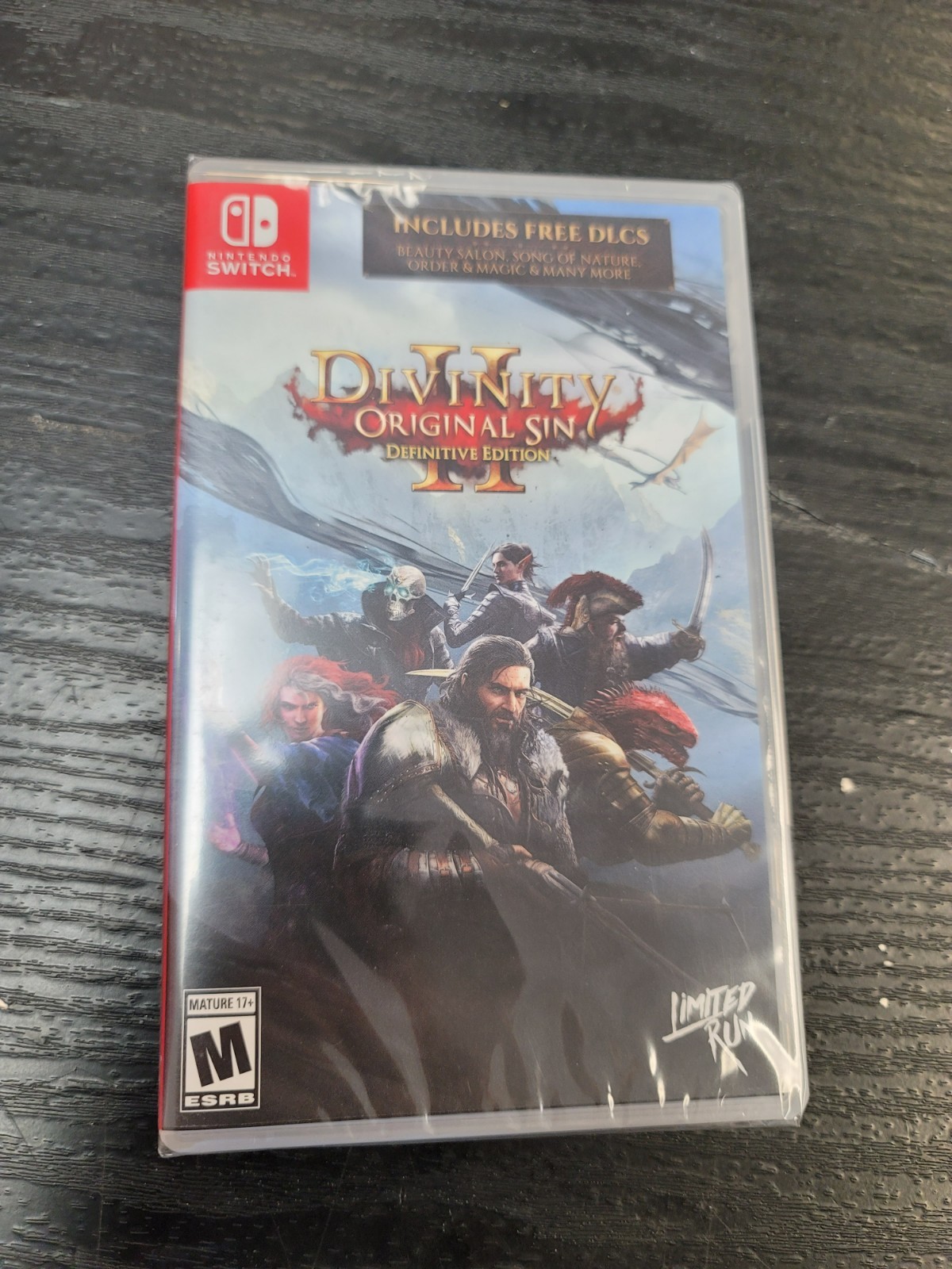 Divinity Original Sin II: Definitive Edition 2 LRG Nintendo Switch New Sealed
