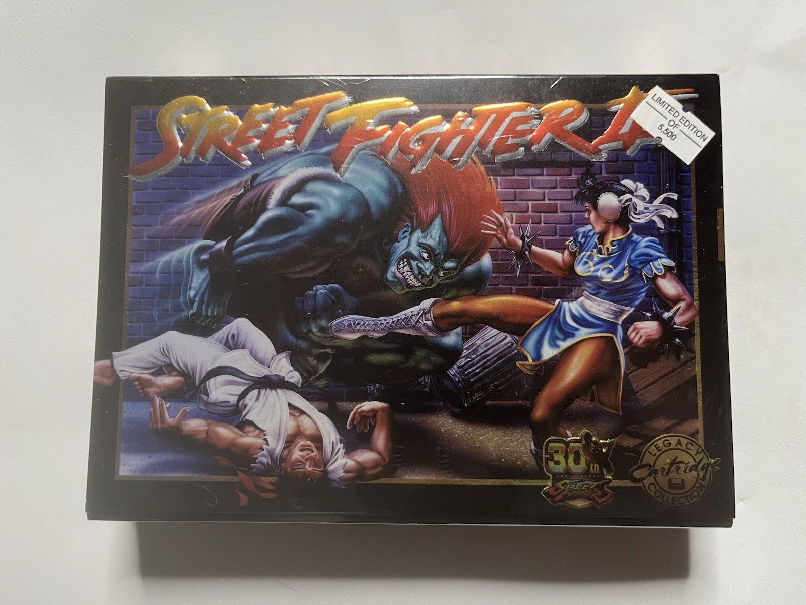 Street Fighter 2 II – 30th Anniversary Legacy Catridge SNES Iam8bit (collector)