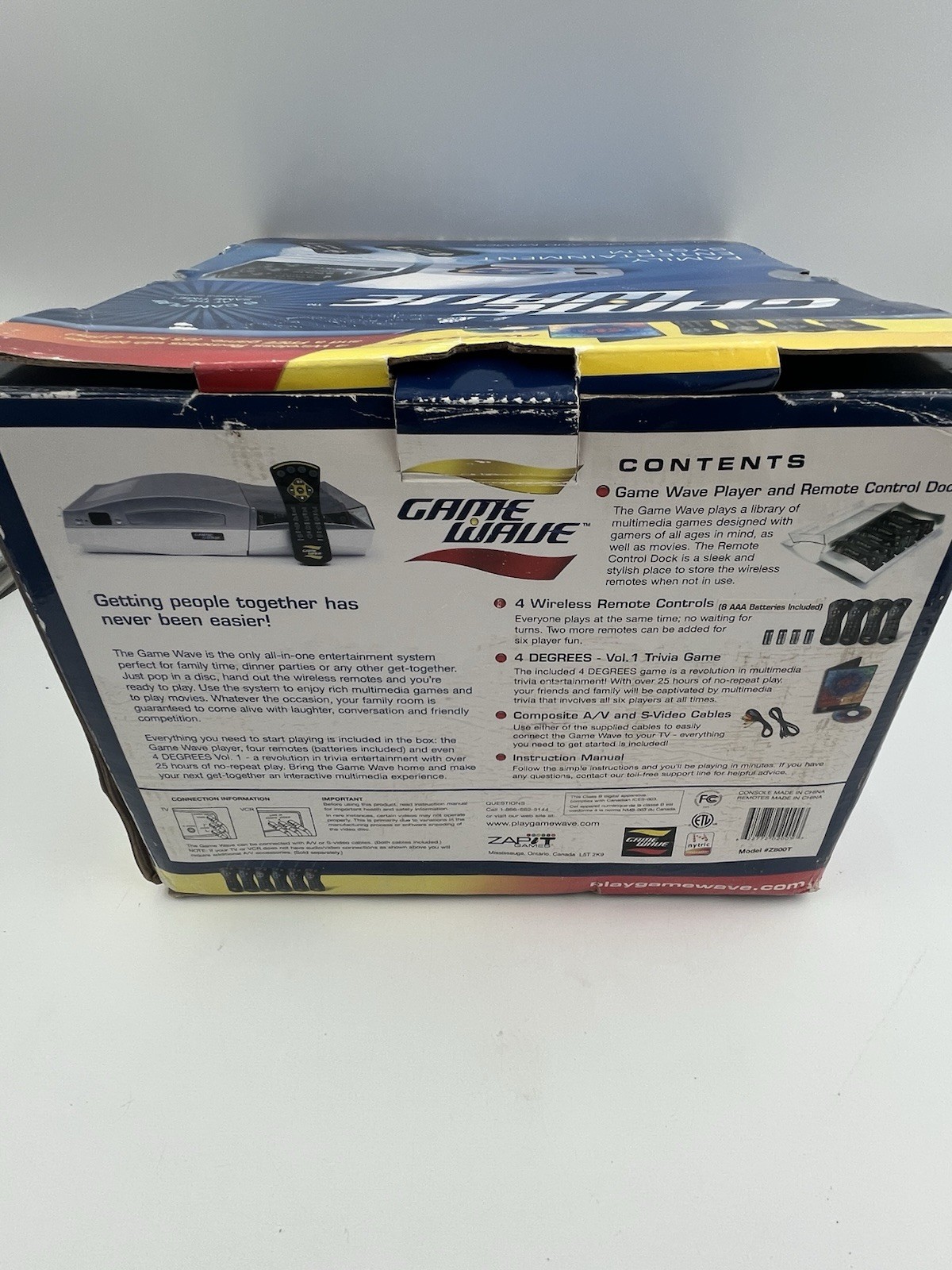 Game Wave Family Entertainment System Console – New in Box